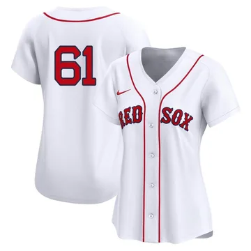 Brian Johnson Women's Boston Red Sox Limited 2nd Home Jersey - White