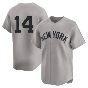 Brian Roberts Youth New York Yankees Limited Away 2nd Jersey - Gray