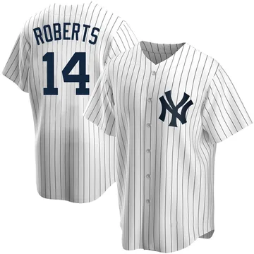 Brian Roberts Youth New York Yankees Replica Home Jersey - White