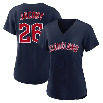 Brook Jacoby Women's Cleveland Guardians Authentic Alternate Jersey - Navy