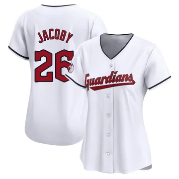 Brook Jacoby Women's Cleveland Guardians Limited Home Jersey - White