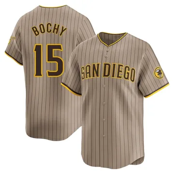 Bruce Bochy Men's San Diego Padres Limited Tan Alternate Jersey