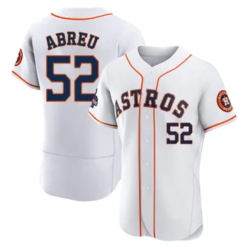 Bryan Abreu Men's Houston Astros Authentic 2022 World Series Champions Home Jersey - White