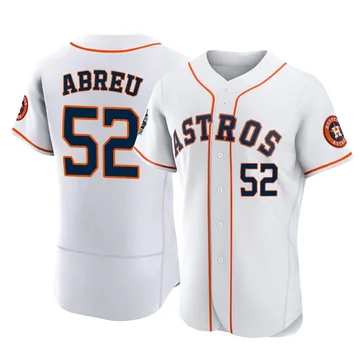 Bryan Abreu Men's Houston Astros Authentic 2022 World Series Home Jersey - White