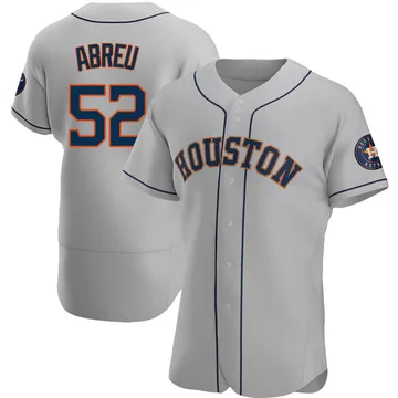 Bryan Abreu Men's Houston Astros Authentic Road Jersey - Gray