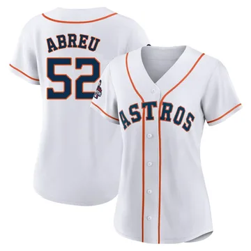 Bryan Abreu Women's Houston Astros Authentic 2022 World Series Champions Home Jersey - White