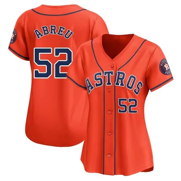 Bryan Abreu Women's Houston Astros Limited Alternate Jersey - Orange