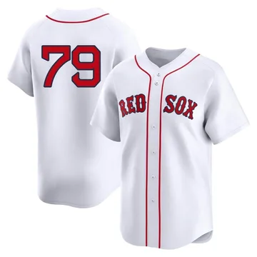 Bryan Mata Men's Boston Red Sox Limited 2nd Home Jersey - White