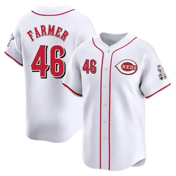 Buck Farmer Men's Cincinnati Reds Limited Home Jersey - White