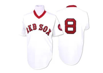 Carl Yastrzemski Men's Boston Red Sox Authentic Throwback Jersey - White