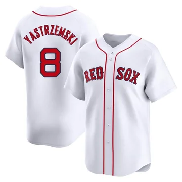 Carl Yastrzemski Men's Boston Red Sox Limited Home Jersey - White