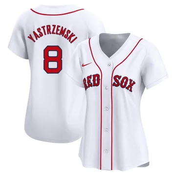 Carl Yastrzemski Women's Boston Red Sox Limited Home Jersey - White