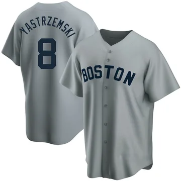 Carl Yastrzemski Youth Boston Red Sox Replica Road Cooperstown Collection Jersey - Gray