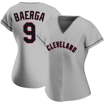 Carlos Baerga Women's Cleveland Guardians Replica Road Jersey - Gray