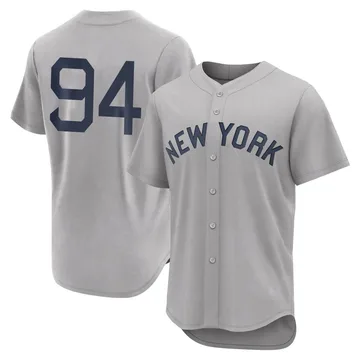 Carlos Narvaez Men's New York Yankees Authentic 2021 Field of Dreams Jersey - Gray