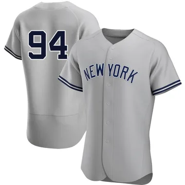 Carlos Narvaez Men's New York Yankees Authentic Road Jersey - Gray