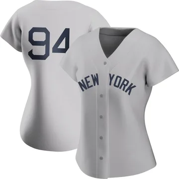 Carlos Narvaez Women's New York Yankees Authentic 2021 Field of Dreams Jersey - Gray