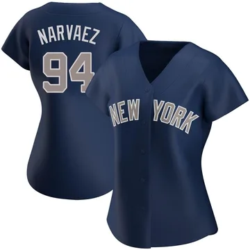 Carlos Narvaez Women's New York Yankees Authentic Alternate Jersey - Navy