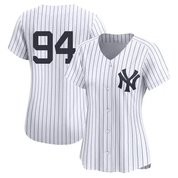 Carlos Narvaez Women's New York Yankees Limited Yankee Home 2nd Jersey - White