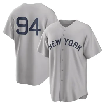 Carlos Narvaez Youth New York Yankees Replica 2021 Field of Dreams Jersey - Gray