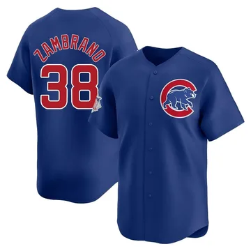 Carlos Zambrano Men's Chicago Cubs Limited Alternate Jersey - Royal