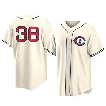 Carlos Zambrano Men's Chicago Cubs Replica 2022 Field Of Dreams Jersey - Cream