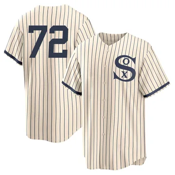 Carlton Fisk Youth Chicago White Sox Replica 2021 Field of Dreams Jersey - Cream