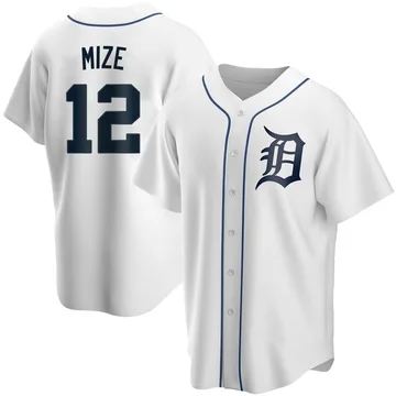 Casey Mize Men's Detroit Tigers Replica Home Jersey - White