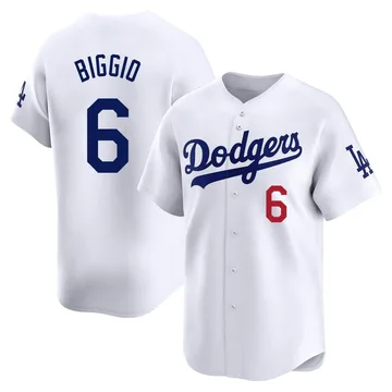 Cavan Biggio Men's Los Angeles Dodgers Limited Home Jersey - White