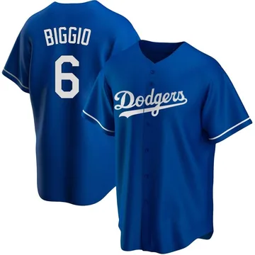 Cavan Biggio Men's Los Angeles Dodgers Replica Alternate Jersey - Royal