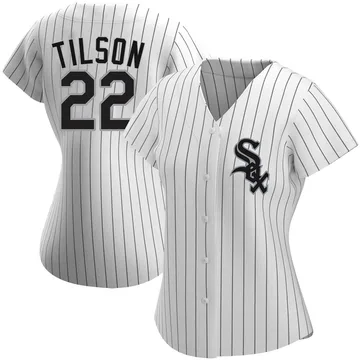 Charlie Tilson Women's Chicago White Sox Authentic Home Jersey - White