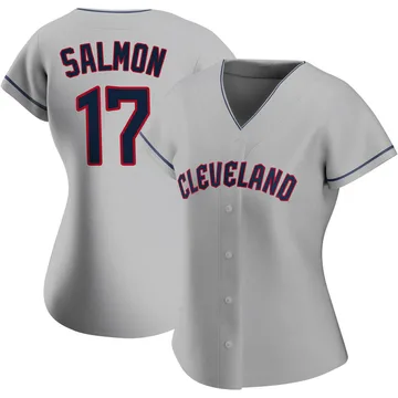 Chico Salmon Women's Cleveland Guardians Authentic Road Jersey - Gray