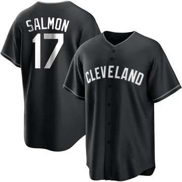 Chico Salmon Youth Cleveland Guardians Replica Jersey - Black/White