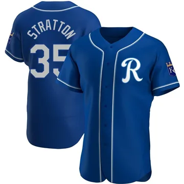 Chris Stratton Men's Kansas City Royals Authentic Alternate Jersey - Royal