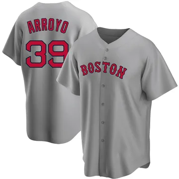 Christian Arroyo Men's Boston Red Sox Replica Road Jersey - Gray