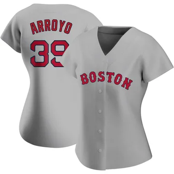 Christian Arroyo Women's Boston Red Sox Replica Road Jersey - Gray