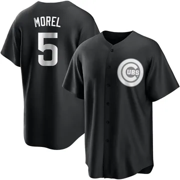 Christopher Morel Youth Chicago Cubs Replica Jersey - Black/White