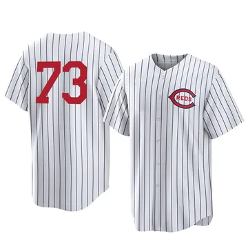 Chuckie Robinson Men's Cincinnati Reds Replica 2022 Field Of Dreams Jersey - White