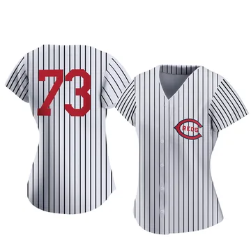 Chuckie Robinson Women's Cincinnati Reds Authentic 2022 Field Of Dreams Jersey - White