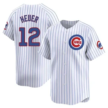 Codi Heuer Men's Chicago Cubs Limited Home Jersey - White