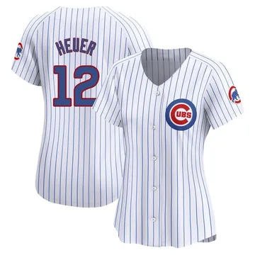 Codi Heuer Women's Chicago Cubs Limited Home Jersey - White