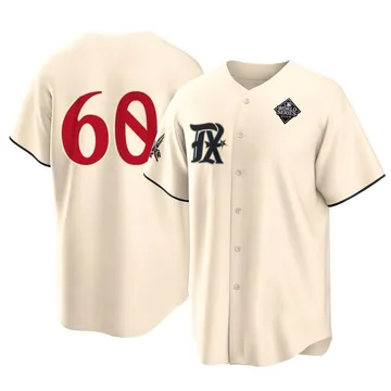 Cole Winn Men's Texas Rangers Replica 2023 City Connect 2023 World Series Jersey - Cream