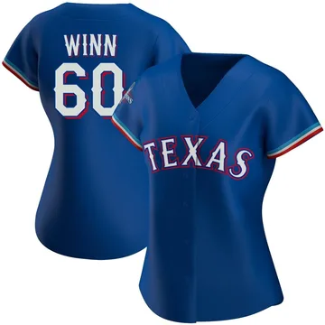 Cole Winn Women's Texas Rangers Authentic Alternate 2023 World Series Champions Jersey - Royal