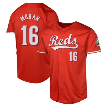 Colin Moran Men's Cincinnati Reds Limited Alternate Jersey - Red