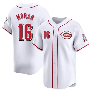 Colin Moran Men's Cincinnati Reds Limited Home Jersey - White