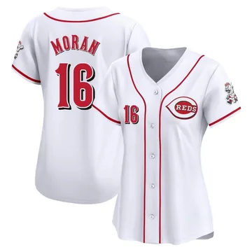 Colin Moran Women's Cincinnati Reds Limited Home Jersey - White