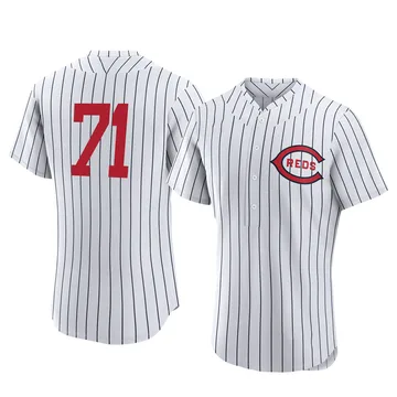 Connor Overton Men's Cincinnati Reds Authentic 2022 Field Of Dreams Jersey - White