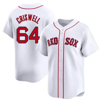 Cooper Criswell Men's Boston Red Sox Limited Home Jersey - White