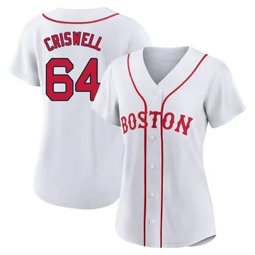 Cooper Criswell Women's Boston Red Sox Authentic 2021 Patriots' Day Jersey - White