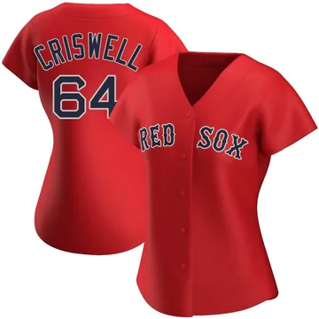 Cooper Criswell Women's Boston Red Sox Authentic Alternate Jersey - Red